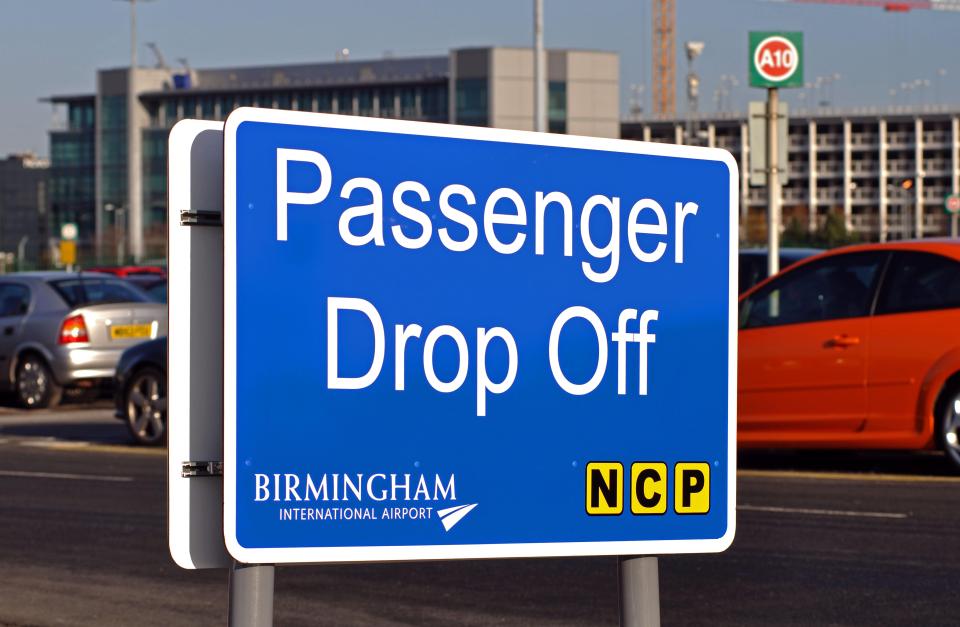  Birmingham Airport charges up to £50 for an hour of parking in its Premium Set Down car park