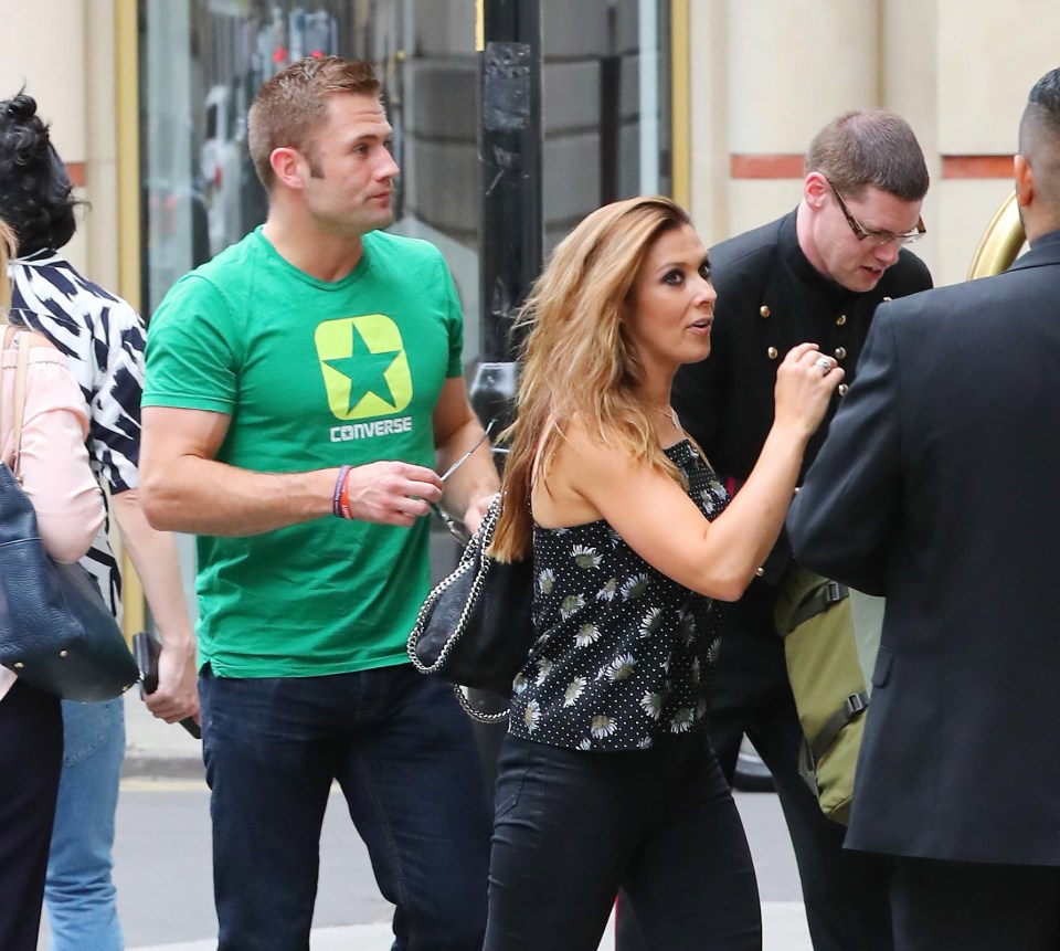 Kym Marsh was spotted with her new man, Scott Ratcliffe in Manchester