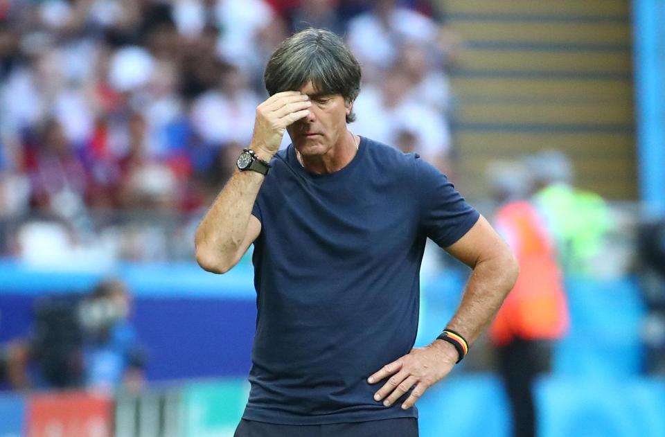  Germany manager Joachim Low has come under intense criticism from the media