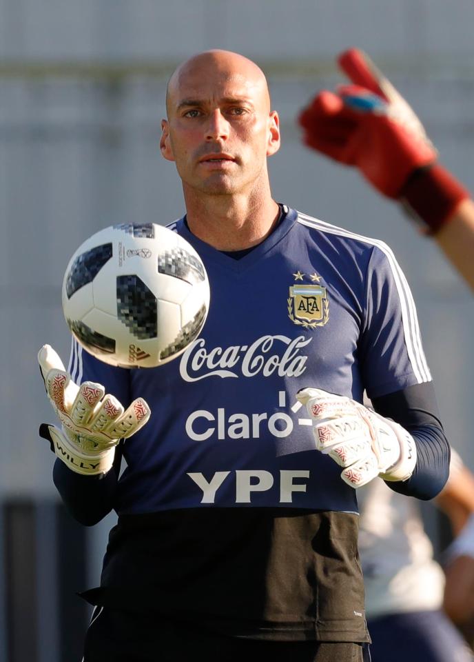  Willy Caballero has hit back at sick online trolls