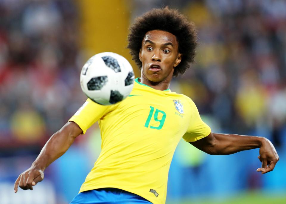  Chelsea have rejected a £50m bid from Barcelona for Willian