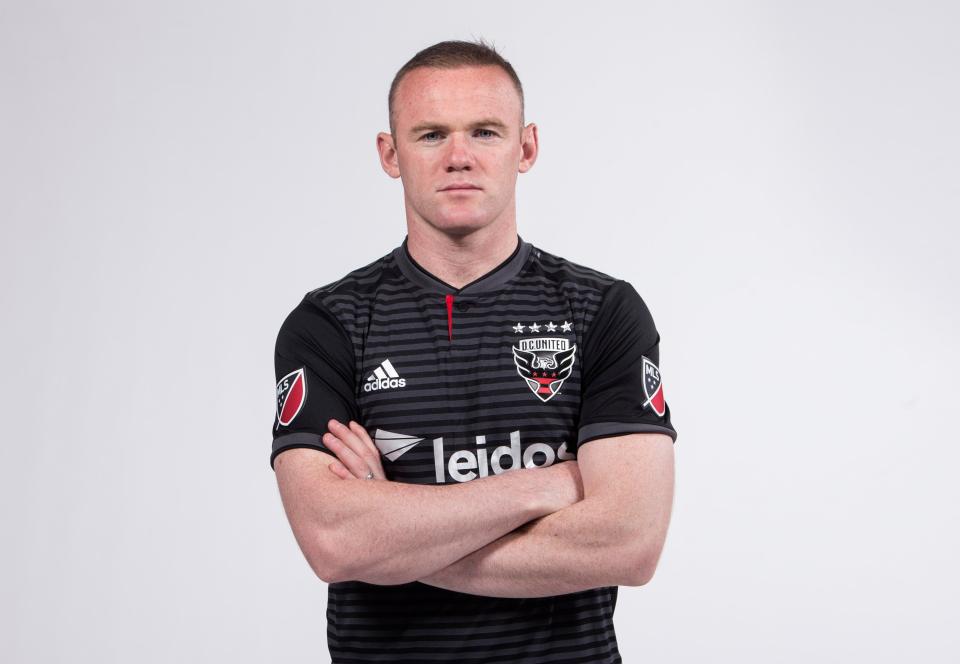  Wayne Rooney joins DC United on a three-year-deal