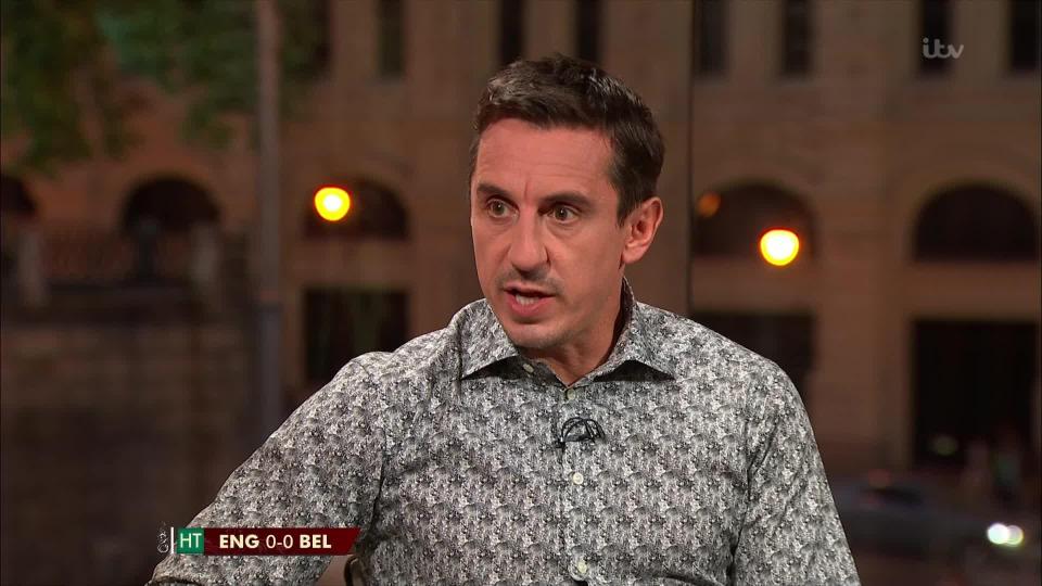  Former England international Gary Neville believes this is the best chance of a World Cup semi-final since 1990 for England