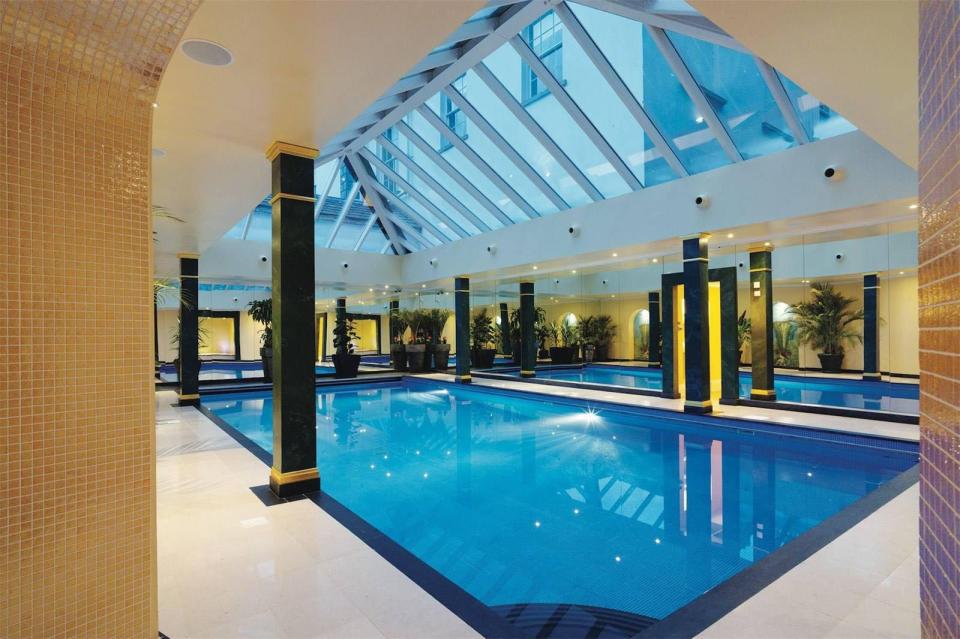  A modern swimming pool featured as part of Flatley's extensive renovations