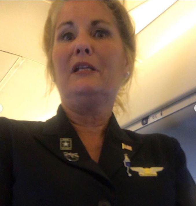  The flight attendant claimed the customers were giving her 'attitude'