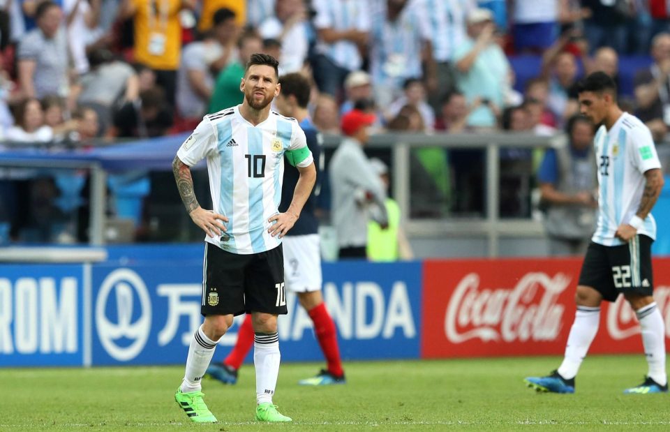  Lionel Messi has now failed to score a World Cup knockout round goal in eight years