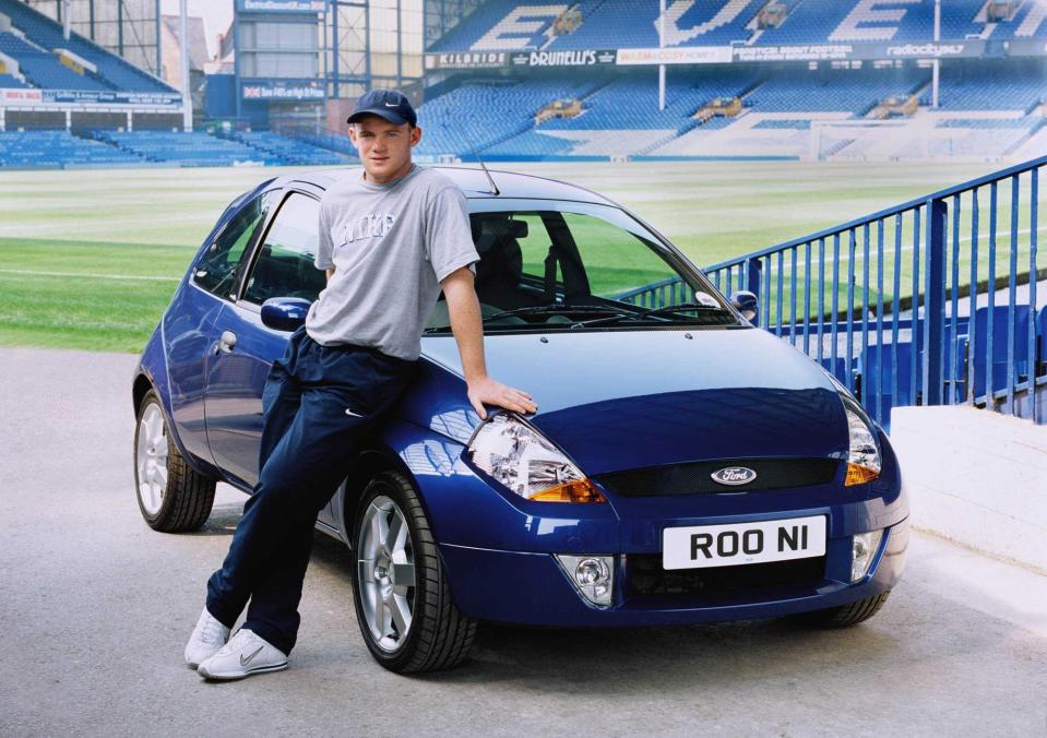  Wayne Rooney regularly drove around his Ford Ka back in the early 2000s