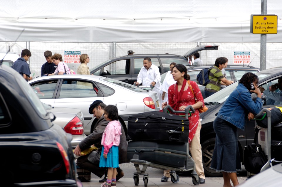  Most drop off zones charge drivers outside the main terminal