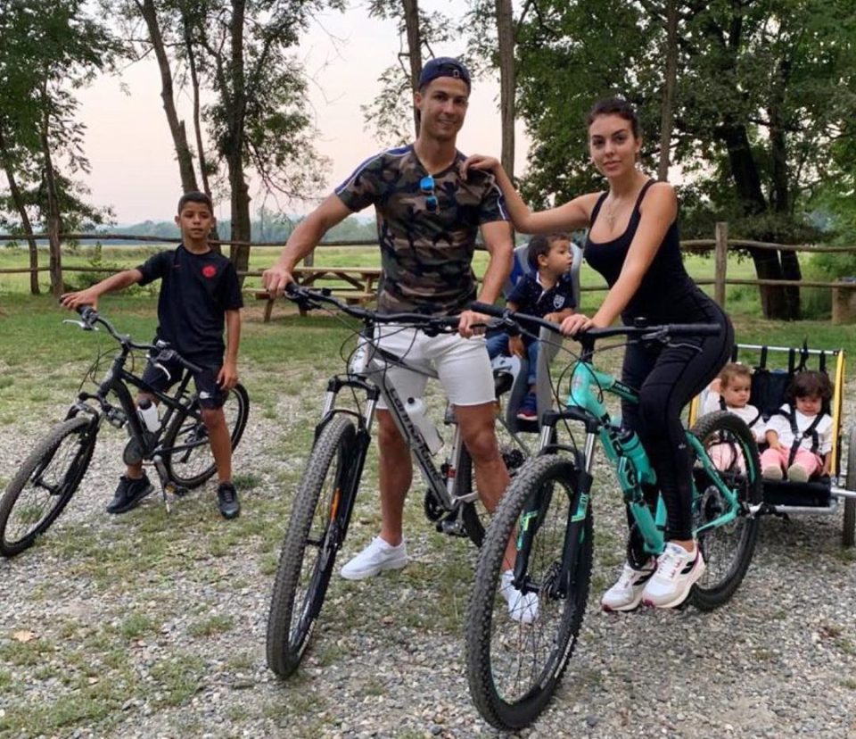  Ronaldo and his family were living in Turin, northern Italy before returning to Manchester United