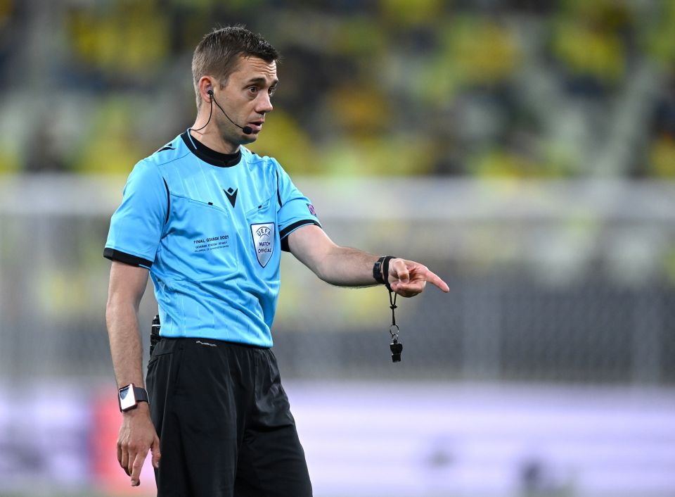  Turpin has refereed the Europa League and Champions League finals before