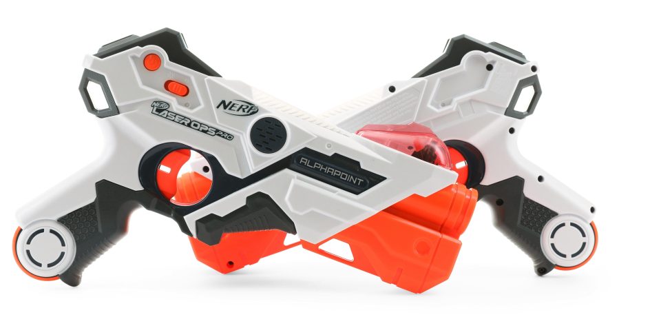  This two pack of Nerf laser guns will be £39.99 when it is released in July