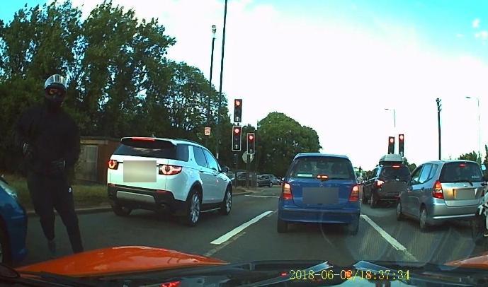  They had pulled up alongside the car on mopeds on North Circular Road