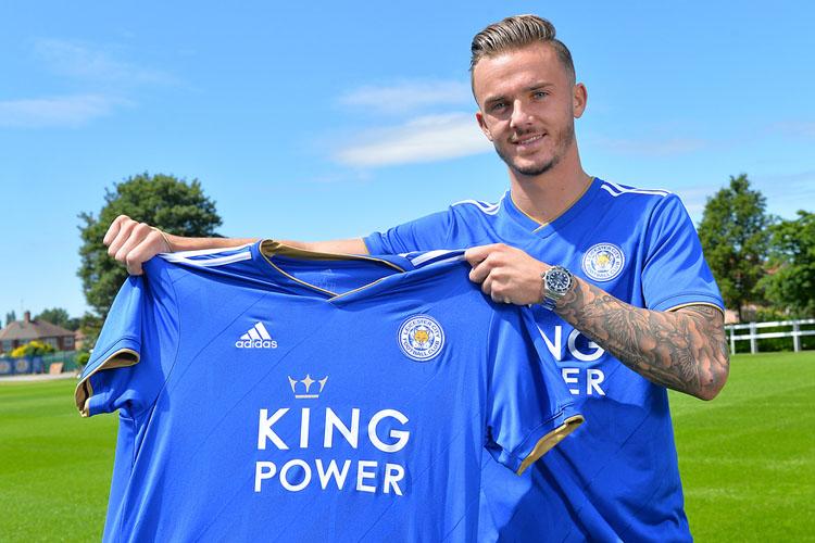 James Maddison has joined the Foxes on a five-year deal