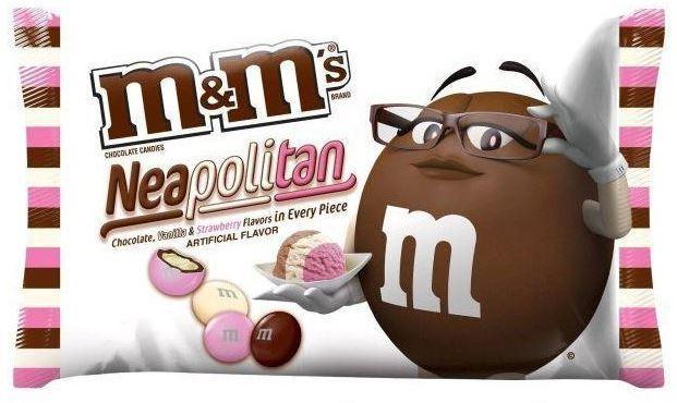 The Neapolitan flavoured M&M’s are getting rave reviews online