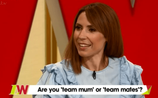 Alex Jones admitted to a hilarious breastfeeding blunder on today’s Loose Women