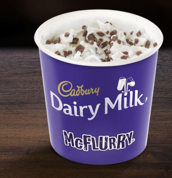 McDonald’s is reducing the size of its McFlurries from 170g to 150g