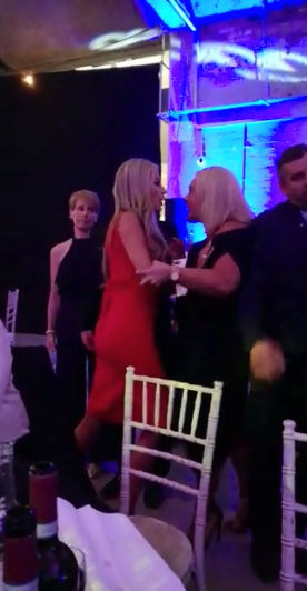  Real Housewives of Cheshire's Dawn Ward was thrown out of a charity ball raising money for a children's hospice