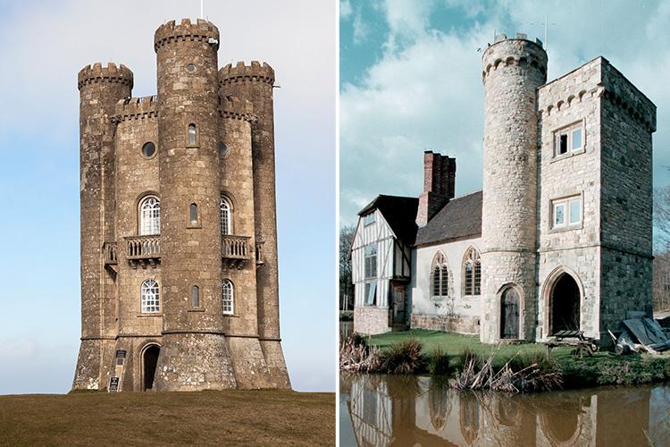  These castles both look equally grand, but which is the new imitation and which is the Medieval classic?