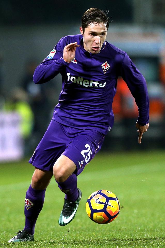  Federico Chiesa excelled this season in a difficult period for Fiorentina