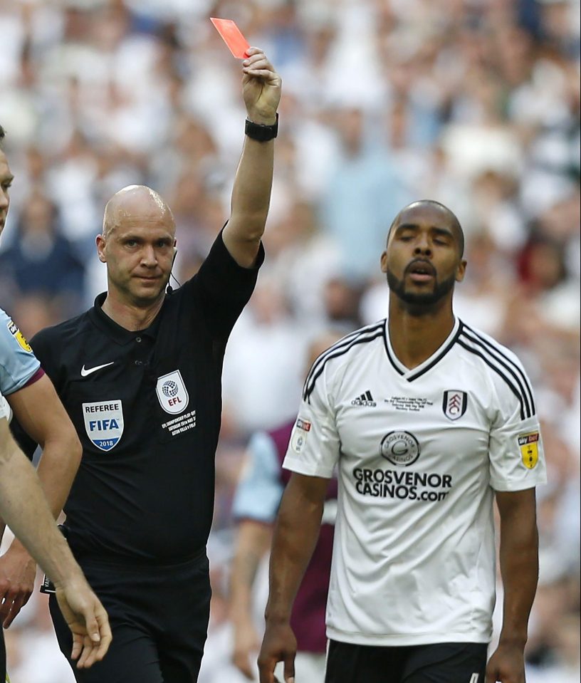  Denis Odoi was sent off in the Play-Off Final and Ferrari could provide further competition at Craven Cottage