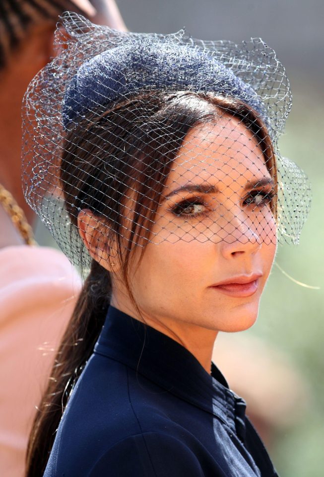  Posh Spice drew criticism for her miserable expression at Prince Harry and Meghan Markle's wedding