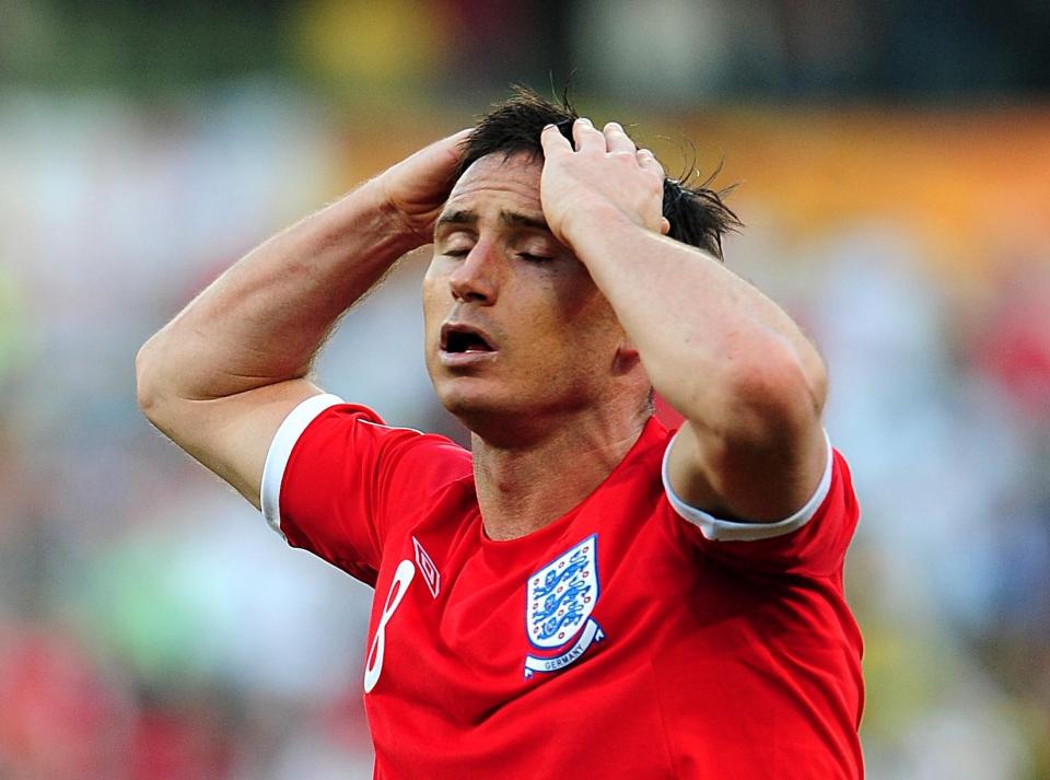  Lampard has not been put off despite suffering woe as a Three Lions player