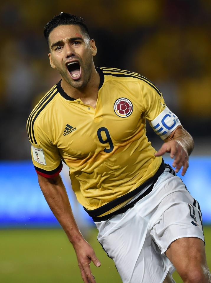  Radamel Falcao is 'honoured' at interest from AC Milan