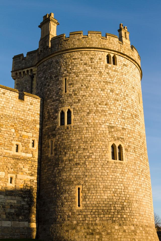  Classic Medieval castles will have rounded or slit-like windows rather than modern, square ones - like Windsor Castle, built 1086