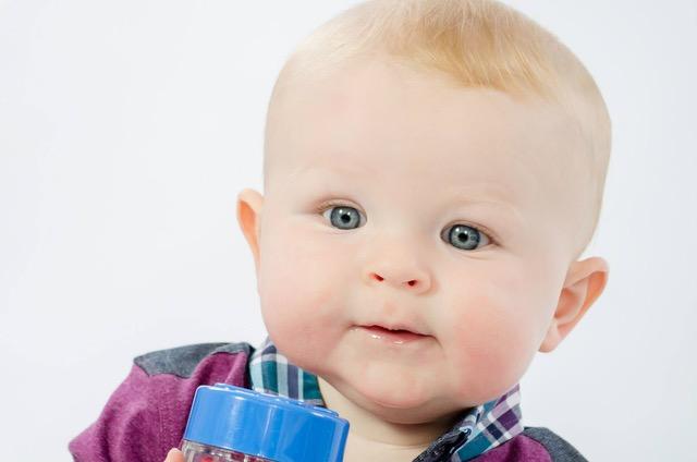  Jacob at 10 months, before the potty problems