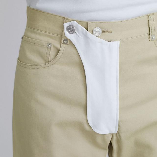  A close-up of the baffling 'pocket'