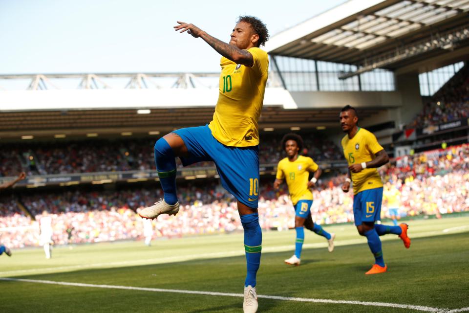  His goalscoring return provided a huge boost to Brazil's World Cup hopes