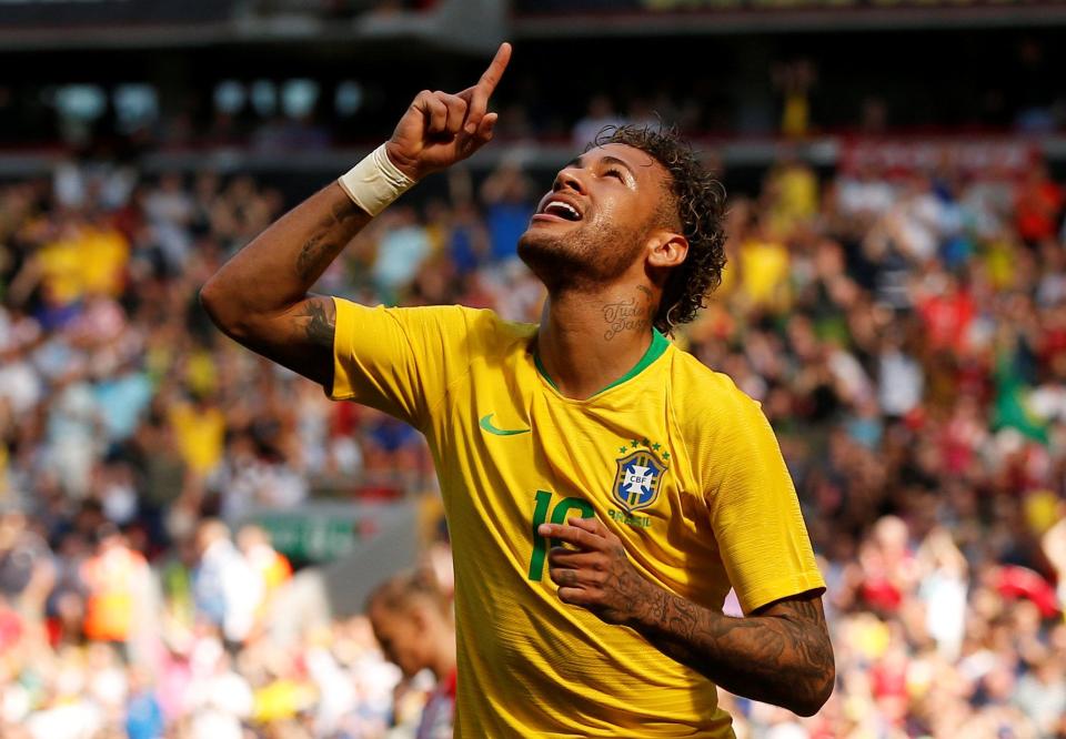  Neymar made a stunning return from injury for Brazil