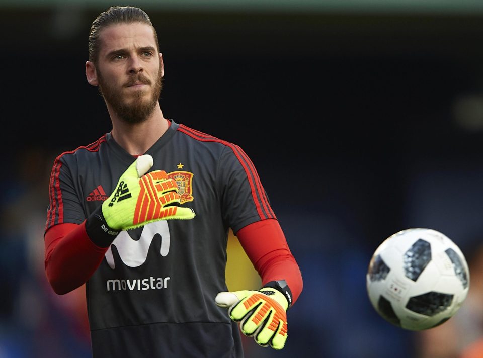  Manchester United keeper David de Gea made a shock mistake