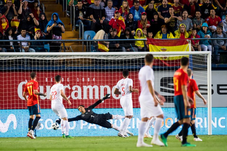  Real Sociedad youngster Alvaro Odriozola got the opener from long range