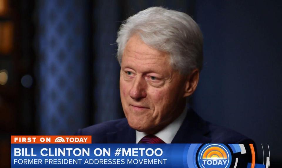  Former US President Bill Clinton insisted he had nothing to apologise to Monica Lewinsky personally for