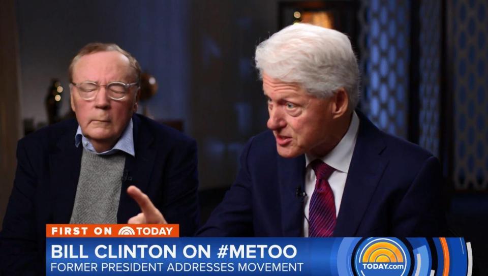  The interview on NBC was tense as Clinton spoke of the media, Lewinsky and bankruptcy