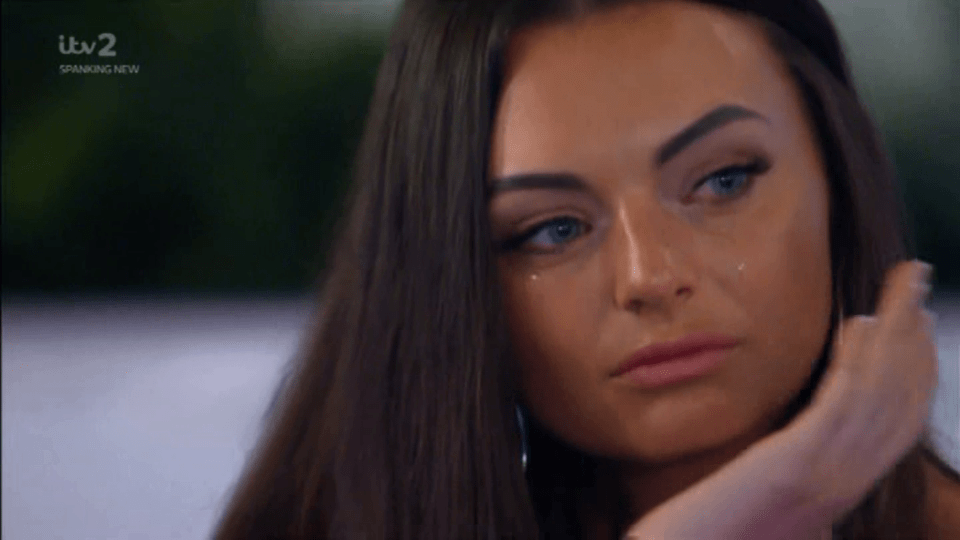 Kendall Rae-Knight has become the first person to leave the Love Island villa