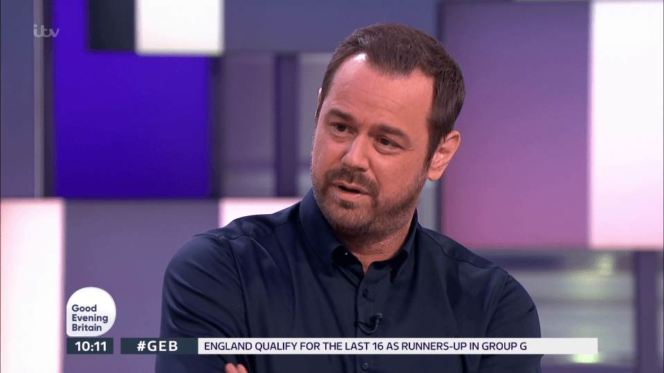  Danny Dyer told Piers to 'stop talking'