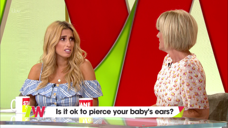  Stacey Solomon has had second thought about getting her son circumcised as a baby