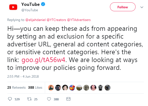  YouTube's response to the controversy has only served to increase the backlash