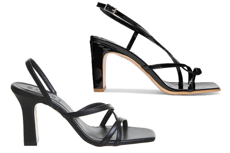  Can you tell the difference between the designer heels costing £305 and the £36 lookalike pair?