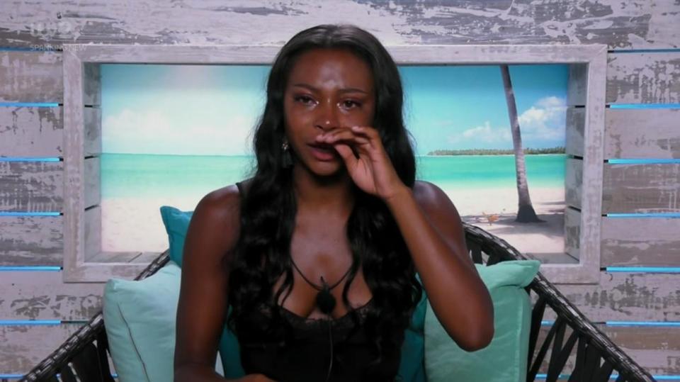  The Love Island star quit the show days after Frankie was dumped from the show in pursuit of their romance