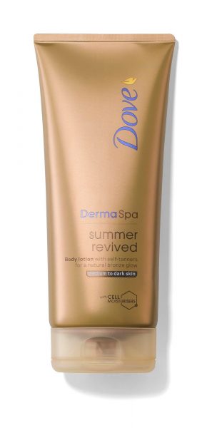  The DermaSpa Summer Revived from Dove voted Ultimate Glow Getter