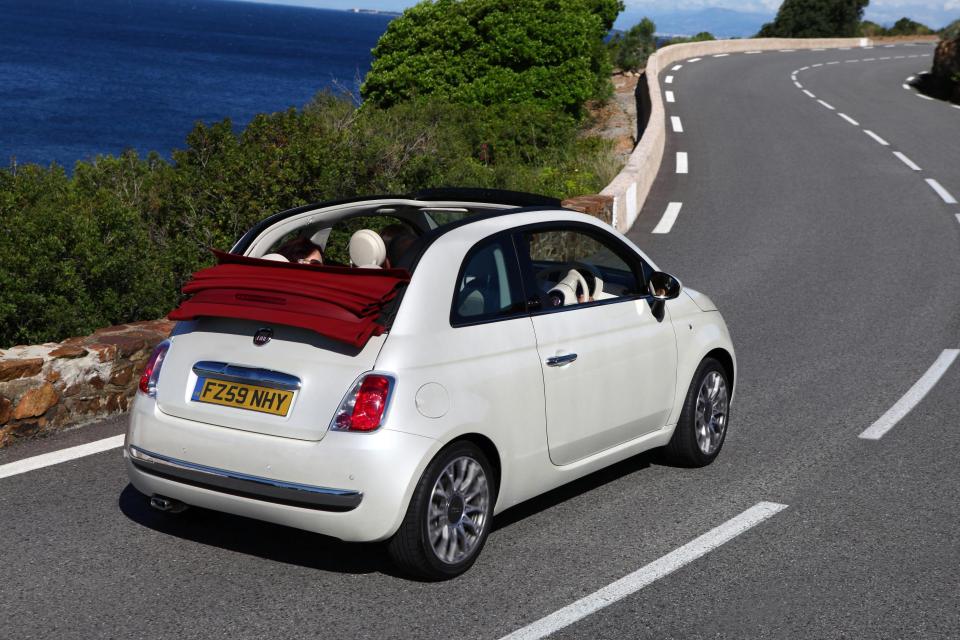  The Fiat 500C oozes summer style