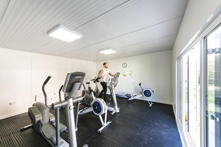  A gym at the Primrose Lodge rehab