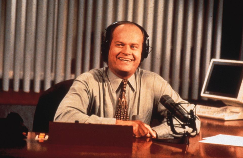  Kelsey Grammer as Frasier Crane in sitcom