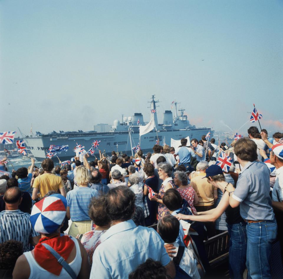  Winning back the Falklands transformed our national confidence and standing in the world