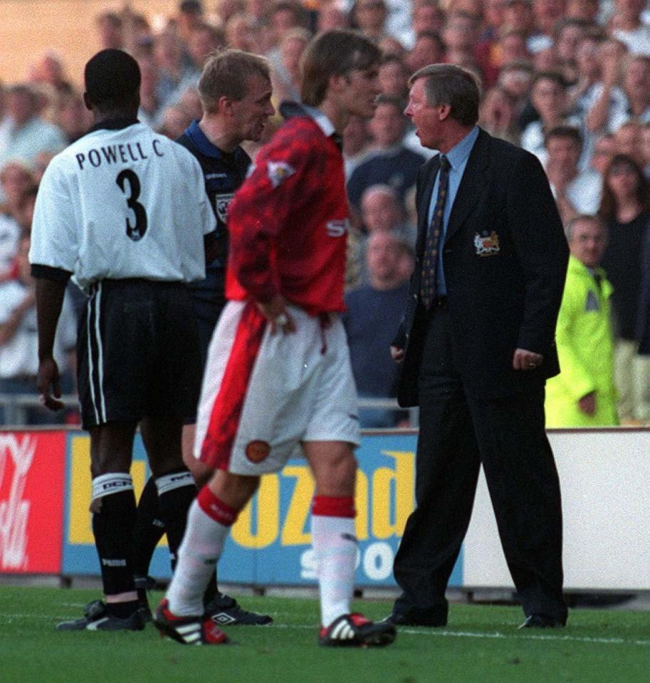  Beckham would go on to greatness at United before he and Ferguson fell out in 2003