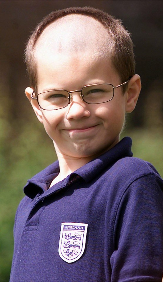 Tom Sylvester shaved his head to look like former England boss Sven-Goran Eriksson during the 2002 World Cup