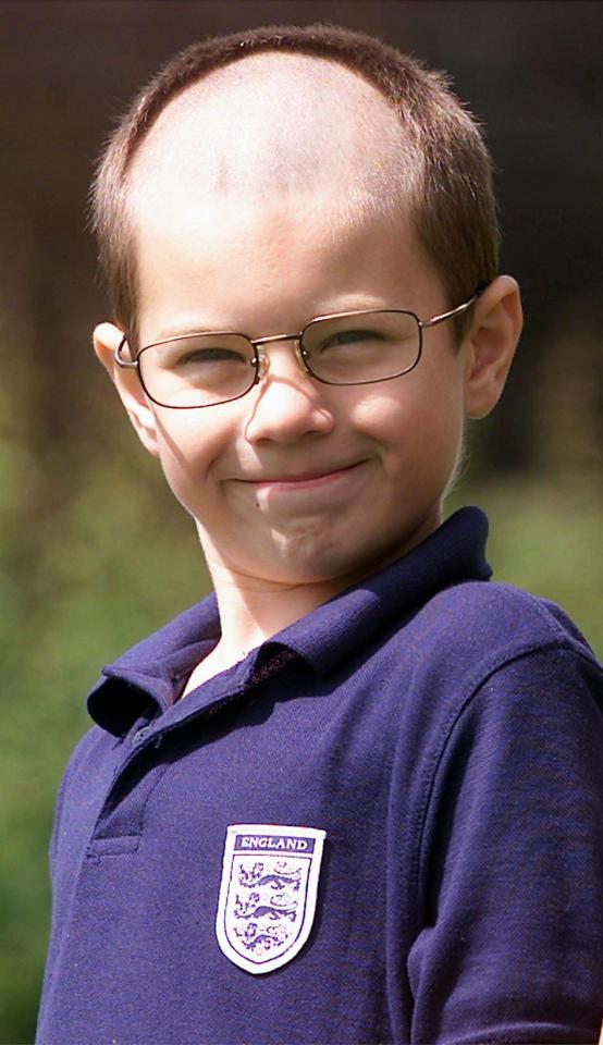  Tom Sylvester shaved his head to look like former England boss Sven-Goran Eriksson during the 2002 World Cup